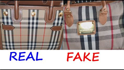 burberry touch fake vs real|how to authenticate burberry bag.